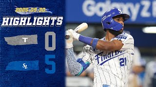 [경기 H/L] KIA vs 삼성 (09.30)