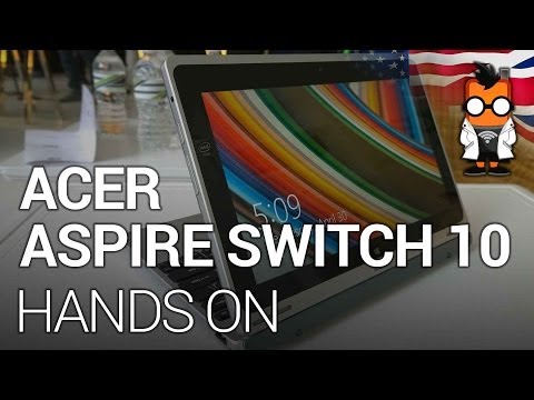 Acer Aspire Switch 10 Hands On - Windows 8.1 2-in-1 for $379