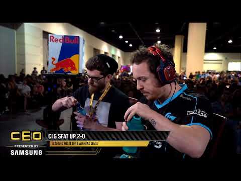 CEO 2019 Melee - 20GX | Gahtzu (Falcon) vs CLG | SFAT (Fox) - Winners Semis