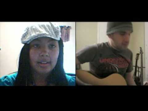 Me and Matthew singing-Blackriver (cover)