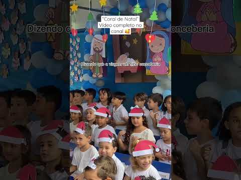 Coral de Natal - Música Emanuel -“vídeo completo no canal” #inscrevase