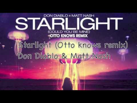 Starlight-Don Diablo, Matt Nash (Otto knows remix)-Lyrics Video
