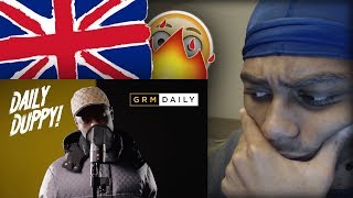 AMERICAN FIRST REACTION | J Hus - Daily Duppy | GRM Daily