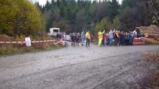 preview picture of video 'Sebastien Ogier Clocaenog Forest WRC Wales Rally GB 2013 Works Polo SS19'
