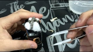 CÓMO CAMBIAR EL ALGODÓN Y LIMPIAR LAS RESISTENCIAS EN UN RDA