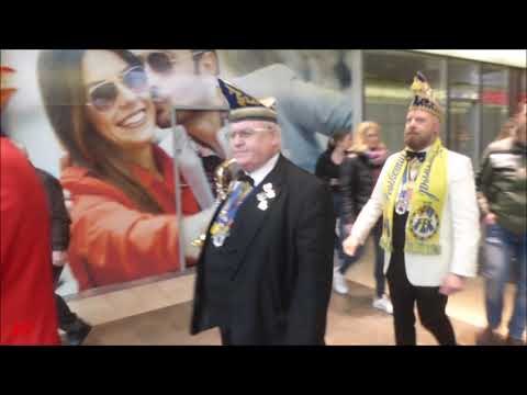 Essen * Karneval in der Rathaus Galerie * Einmarsch * Video 1 * 02.03.2019