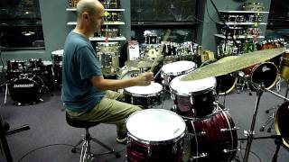 Video thumbnail for Vintage Ludwig Standard 22/12/13/16 Drum Kit by Boston Drum Center