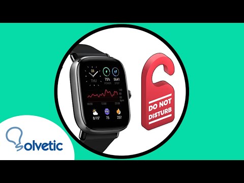 🌙⌚ How to set DND MODE on AMAZFIT GTS 2 mini | SILENT MODE
