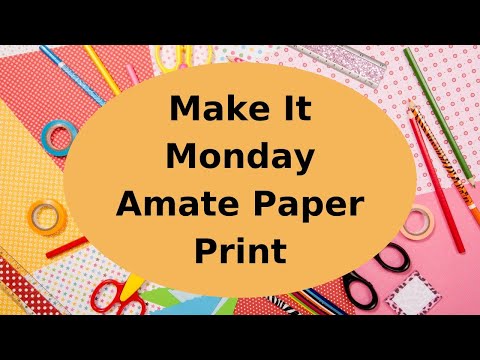 Amate Paper Print