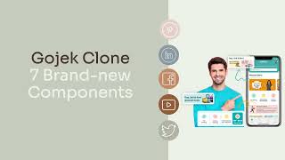 Gojek Clone 7 Brand new Components
