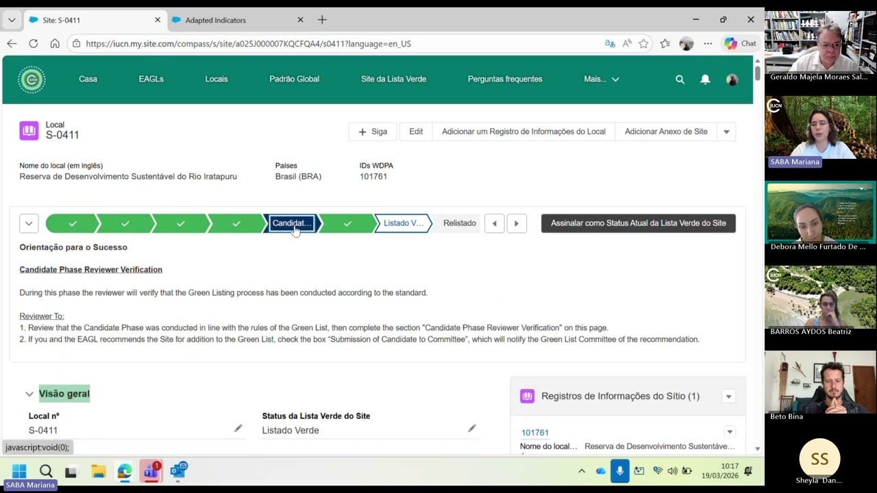 Lista Verde: Capacitação Plataforma Compass – Português