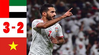 UAE vs Viet Nam 3 - 2 Extended Highlights & Al