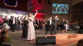 Louisiana Allstate choir (Let the heavens open)