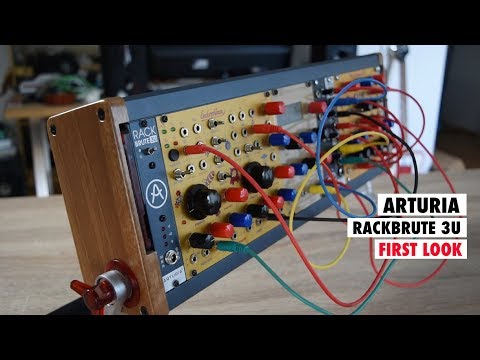 ARTURIA RackBrute First Look & Let's Build A Mini Eurorack SYNTHESIZER