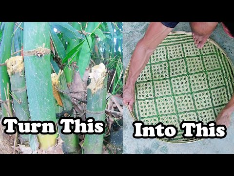 Ancient Technology Handmade bamboo craft beautiful丨Bamboo Woodworking Art