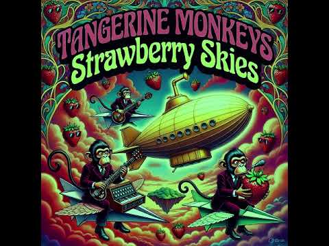 Tangerine Monkey - Strawberry Skies  (Full Album) | Psychedelic Space Rock
