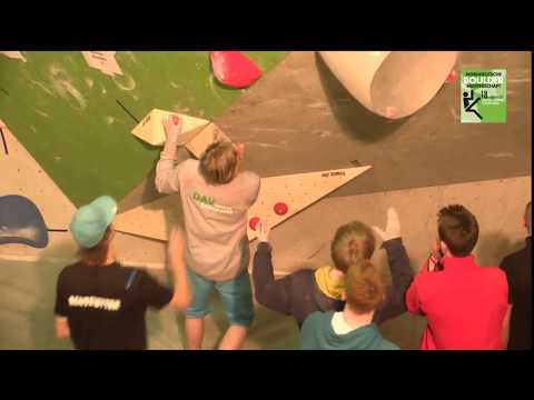 Norddeutsche Bouldermeisterschaften 2017 Finale Damen Herren