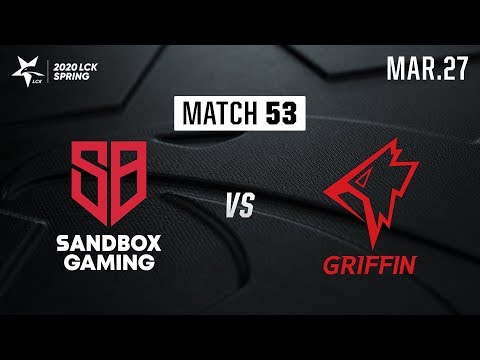 SB vs GRF | Match53 H/L 03.27 | 2020 LCK Spring