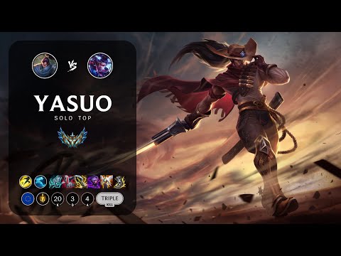 Yasuo Top vs Vayne - EUW Challenger Patch 14.3