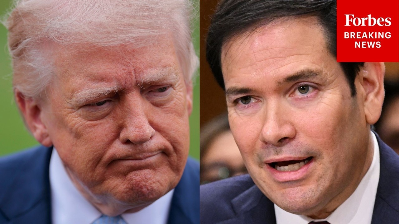 Video | Trump Asked Point Blank Why Marco Rubio Is Not Involved In Negotiating With Iran