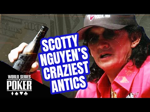Crazy Drunk Scotty Nguyen Loses His Mind