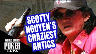 Crazy Drunk Scotty Nguyen Loses His Mind