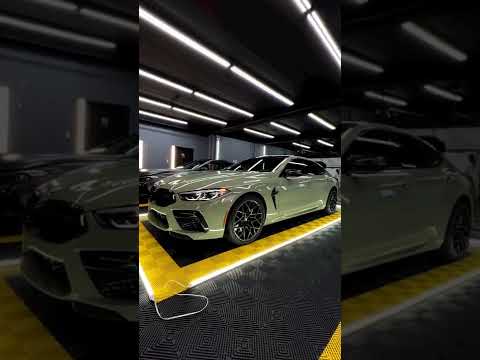 Thumbnail for Behind the scenes of a BMW m8 wrapping competition |luxury lifestyle by Bmw m8