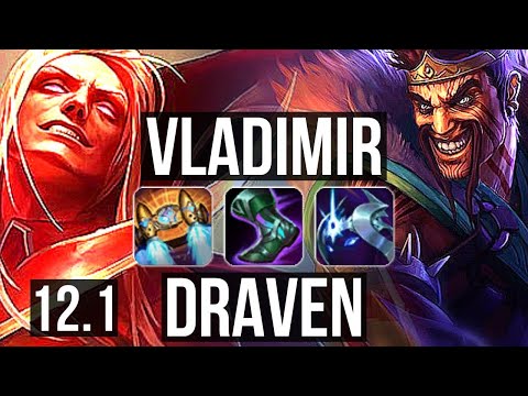 VLAD & MF vs DRAVEN & Zyra (ADC) | 8 solo kills, Legendary, 1.8M mastery, 21/3/3 | BR Master | 12.1