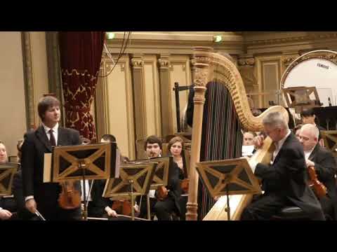 CONCERTANTE for Violin, Harp & Orch. by L. Spohr. L. Prunaru, I.I. Roncea, T. Wolters,  Enescu Phil