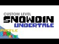SMW Custom Level SNOWDIN Undertale