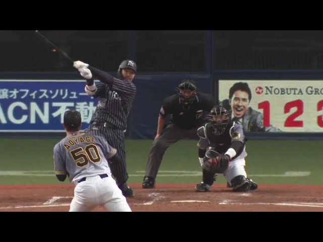 【4回裏】バファローズ・T-岡田のオープン戦第3号ホームランでリードを広げる‼ 2020/3/15 B-T