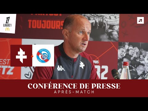 25/26 - J1 : Metz - Strasbourg, la réaction de Stéphane Le Mignan
