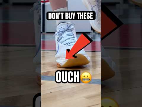DON’T PLAY BASKETBALL IN THESE SHOES! 😬🏀