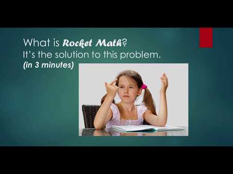What Is The Rocket Math Worksheet Program