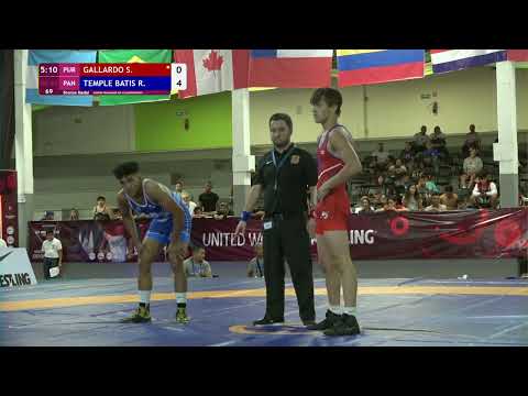 BRONZE GR - 67 kg: S. GALLARDO (PUR) v. R. TEMPLE BATIS (PAN)