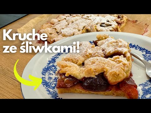 CRISPY PLUME CAKE! The simplest recipe for a delicious plum cake!