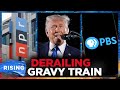 Trump ORDERS NPR PBS Federal Funding To END