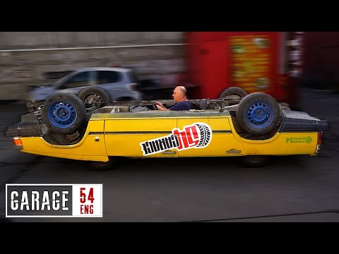 This Fully Functional Upside-Down Car Makes All the Heads Turn