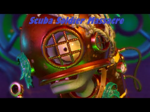 Scuba Soldier Massacre in Plants vs. Zombies Garden Warfare 2