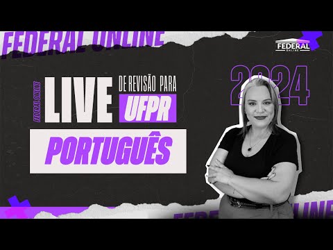 Live de Revisão UFPR - PORTUGUÊS