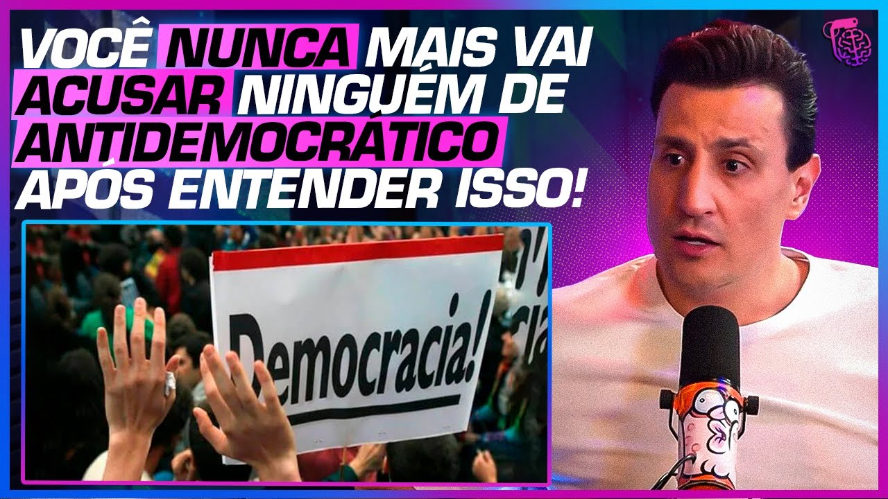 PODEMOS QUESTIONAR o que não CONHECEMOS? você SABE o que é DEMOCRÁCIA? - TIAGO PAVINATTO
