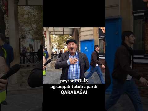 Oğraş polis ağsaqqalı tutub aparıb oppalara! İlham Əliyev hər bir vətəndaşı bax belə qoruyur!