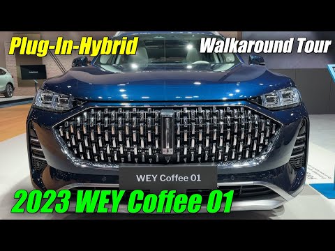 145km Electric Range ! 2023 WEY Coffee 01 Plug-In-Hybrid