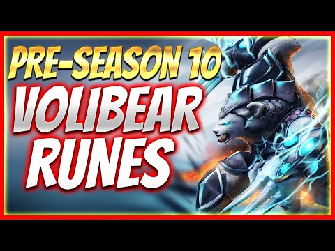 VOLIBEAR MAIN TALKS ABOUT WHAT RUNES TO PICK IN SEASON 10 | Tell me YOUR prefered RUNES in COMMENTS