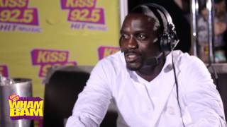 Akon Interview at WHAM BAM!