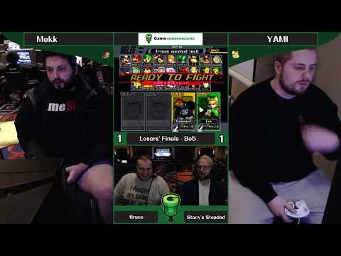 CT GamerCon 6 SSBM - SHDJ | Mekk (Ganondorf) vs. YAMI (Fox) - Melee LF