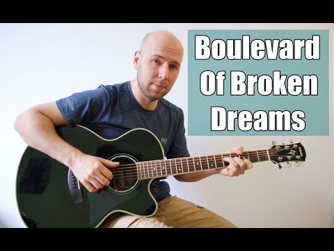 Green Day - Boulevard Of Broken Dreams Fingerstyle Guitar