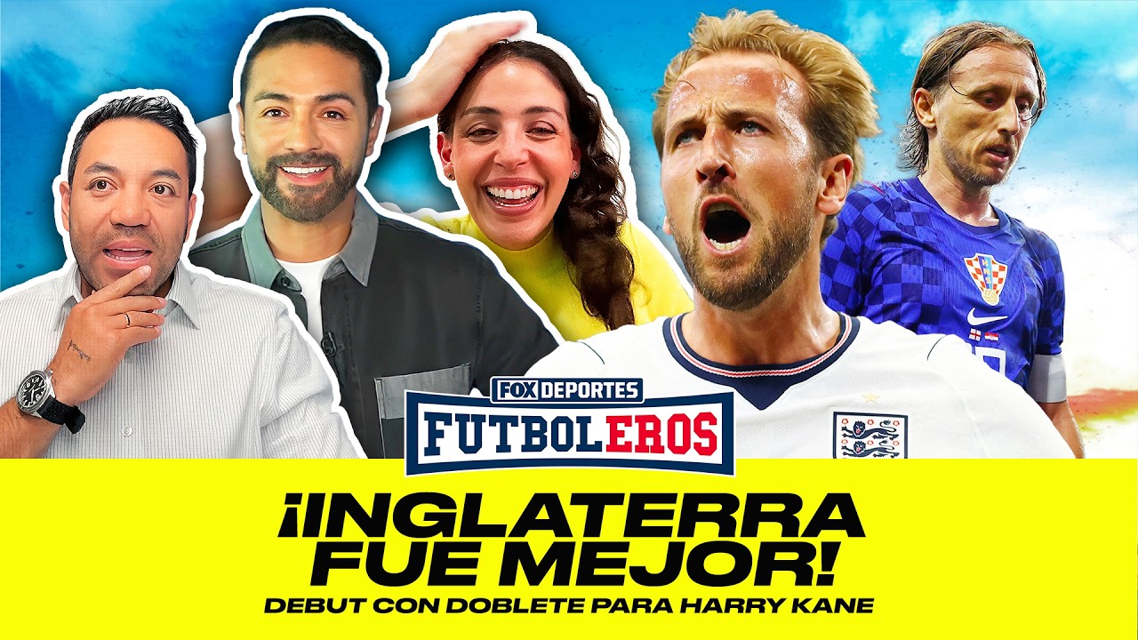 🔥 INGLATERRA VS CROACIA | Reaccionamos EN VIVO al debut de Luka Modric | Futboleros