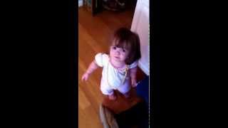 What sound does a chicken make?