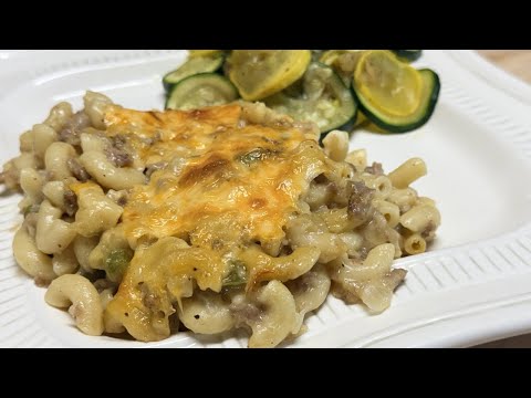 Tightwad Tuesday | Amish Sausage & Macaroni Casserole – Cheap & Easy Family Dinner